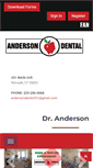 Mobile Screenshot of andersondentalct.com